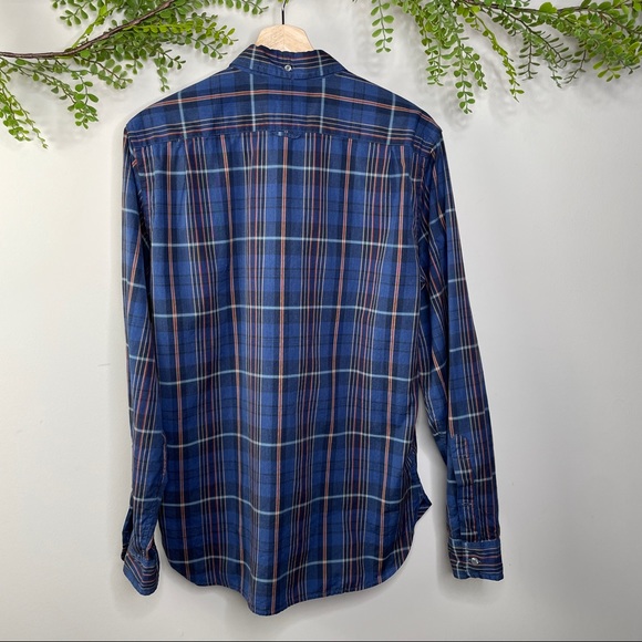 Lacoste plaid 2 pack shirt bundle - sz 38 (small, neck 14.5) - Picture 9 of 13